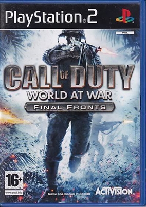 Call of Duty World At War: Final Fronts - PS2 (B Grade) (Genbrug)